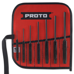 Proto® 7 Piece Roll Pin Punch Set S2 - Americas Industrial Supply