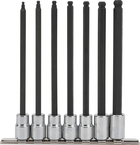 Proto® 3/8" Drive 7 Piece Ball Style Extra Long Hex Bit Set - Americas Industrial Supply