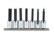 Proto® 3/8" Drive 7 Piece Metric Hex Bit Set - Americas Industrial Supply