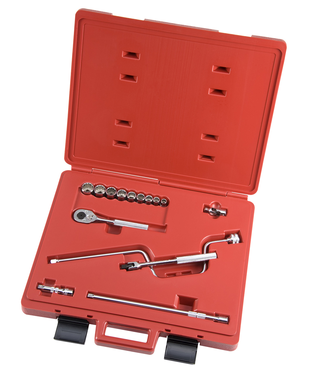 15PC 3/8D 12PT SKT J52132 - Americas Industrial Supply