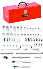 Proto® 3/8" Drive 58 Piece Socket, Combination Set - 12 Point - Americas Industrial Supply