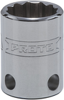 Proto® Tether-Ready 3/8" Drive Socket 15 mm - 12 Point - Americas Industrial Supply