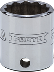 Proto® Tether-Ready 3/8" Drive Socket 20 mm - 12 Point - Americas Industrial Supply