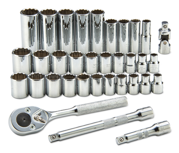 Proto® 3/8" Drive 34 Piece Socket Set - Americas Industrial Supply