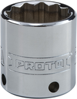 Proto® Tether-Ready 3/8" Drive Socket 25 mm - 12 Point - Americas Industrial Supply