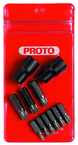 Proto® 11 Piece 1/4" and 3/8" Drive Torx® Bit Set - Americas Industrial Supply