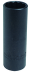 Proto® 1/2" Drive Black Oxide Deep Socket 1-1/4" - 12 Point - Americas Industrial Supply