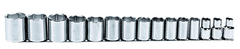 Proto® 1/2" Drive 15 Piece Socket Set - 6 Point - Americas Industrial Supply