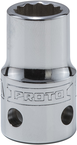 Proto® Tether-Ready 1/2" Drive Socket 12 mm - 12 Point - Americas Industrial Supply