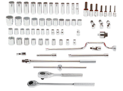 Proto® 1/2" Drive 65 Piece Socket, Combination Set - 8 and 12 Point - Americas Industrial Supply