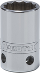 Proto® Tether-Ready 1/2" Drive Socket 17 mm - 12 Point - Americas Industrial Supply