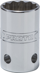 Proto® Tether-Ready 1/2" Drive Socket 18 mm - 12 Point - Americas Industrial Supply