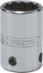 Proto® Tether-Ready 1/2" Drive Socket 19 mm - 12 Point - Americas Industrial Supply