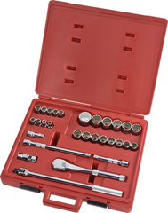 Proto® 1/2" Drive 29 Piece Metric Socket Set - 12 Point - Americas Industrial Supply