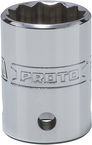 Proto® Tether-Ready 1/2" Drive Socket 21 mm - 12 Point - Americas Industrial Supply