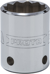 Proto® Tether-Ready 1/2" Drive Socket 24 mm - 12 Point - Americas Industrial Supply