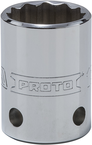 Proto® Tether-Ready 1/2" Drive Socket 13/16" - 12 Point - Americas Industrial Supply