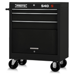 Proto® 440SS 27" Roller Cabinet - 3 Drawer, Black - Americas Industrial Supply