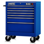 Proto® 440SS 27" Roller Cabinet - 7 Drawer, Blue - Americas Industrial Supply