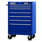 Proto® 440SS 27" Roller Cabinet - 7 Drawer, Blue - Americas Industrial Supply