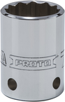 Proto® Tether-Ready 1/2" Drive Socket 7/8" - 12 Point - Americas Industrial Supply