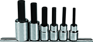 Proto® 1/2" Drive 6 Piece Metric Hex Bit Set - Americas Industrial Supply