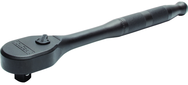 Proto® 1/2" Drive Precision 90 Pear Head Ratchet Standard 11"- Black Oxide - Americas Industrial Supply