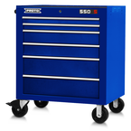 Proto® 550S 34" Roller Cabinet - 6 Drawer, Gloss Blue - Americas Industrial Supply