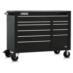 Proto® 550E 50" Front Facing Power Workstation w/ USB - 10 Drawer, Gloss Black - Americas Industrial Supply