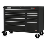 Proto® 550E 50" Power Workstation - 10 Drawer, Gloss Black - Americas Industrial Supply