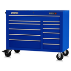 Proto® 550S 50" Workstation - 12 Drawer, Gloss Blue - Americas Industrial Supply