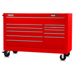 Proto® 550S 66" Workstation - 11 Drawer, Gloss Red - Americas Industrial Supply