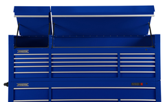 Proto® 550S 88" Top Chest - 15 Drawer, Gloss Blue - Americas Industrial Supply