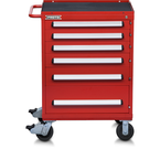 Proto® 560S 30" Roller Cabinet- 6 Drawer- Gloss Red - Americas Industrial Supply