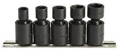 Proto® 3/8" Drive 5 Piece Universal Impact Socket Set - 6 Point - Americas Industrial Supply