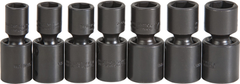 Proto® 1/2" Drive 7 Piece Metric Universal Impact Socket Set - 6 Point - Americas Industrial Supply