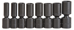 Proto® 1/2" Drive 8 Piece Deep Universal Impact Socket Set - 6 Point - Americas Industrial Supply