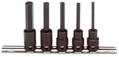 Proto® 3/8" Drive 5 Piece Metric Hex Bit Impact Socket Set - Americas Industrial Supply
