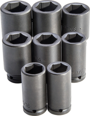 Proto® 3/4" Drive 8 Piece Deep Impact Socket Set - 6 Point - Americas Industrial Supply