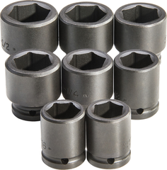 Proto® 3/4" Drive 8 Piece Impact Socket Set - 6 Point - Americas Industrial Supply