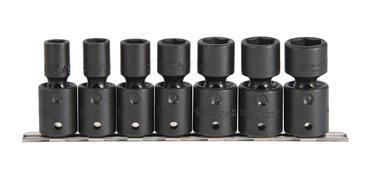 Proto® 1/2" Drive 7 Piece Deep Universal Impact Socket Set - 6 Point - Americas Industrial Supply