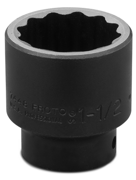 Proto® 1/2" Drive Impact Socket 1-1/2" - 12 Point - Americas Industrial Supply