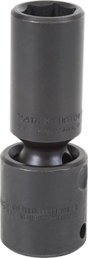 Proto® 1/2" Drive Deep Universal Impact Socket 15 mm - 6 Point - Americas Industrial Supply