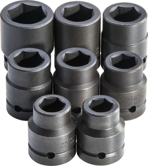 Proto® 1" Drive 8 Piece Impact Socket Set - 6 Point - Americas Industrial Supply