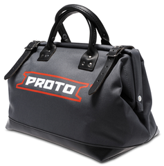 Proto® Extra Heavy Duty Polyester Leather Reinforced Tool Bag - 18" - Americas Industrial Supply