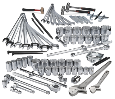 Proto® 71 Piece Master Heavy Equipment Set With Roller Cabinet J453441-8RD - Americas Industrial Supply