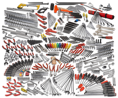 Proto® 558 Piece Metric Master Set With Workstation J455041-10RD - Americas Industrial Supply