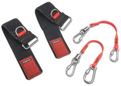 Proto® Tethering D-Ring Wrist Strap System with (2) JWS-DR and (2) JLANWR6LB - Americas Industrial Supply