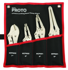 Proto® 4 Piece Locking Hose Clamp Pliers Set - Americas Industrial Supply