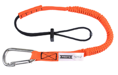 Proto® Elastic Lanyard With Stainless Steel Carabiner - 15 lb. - Americas Industrial Supply